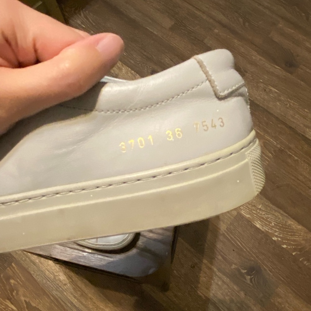 Authentic Common Projects Original Achilles Low S… - image 4